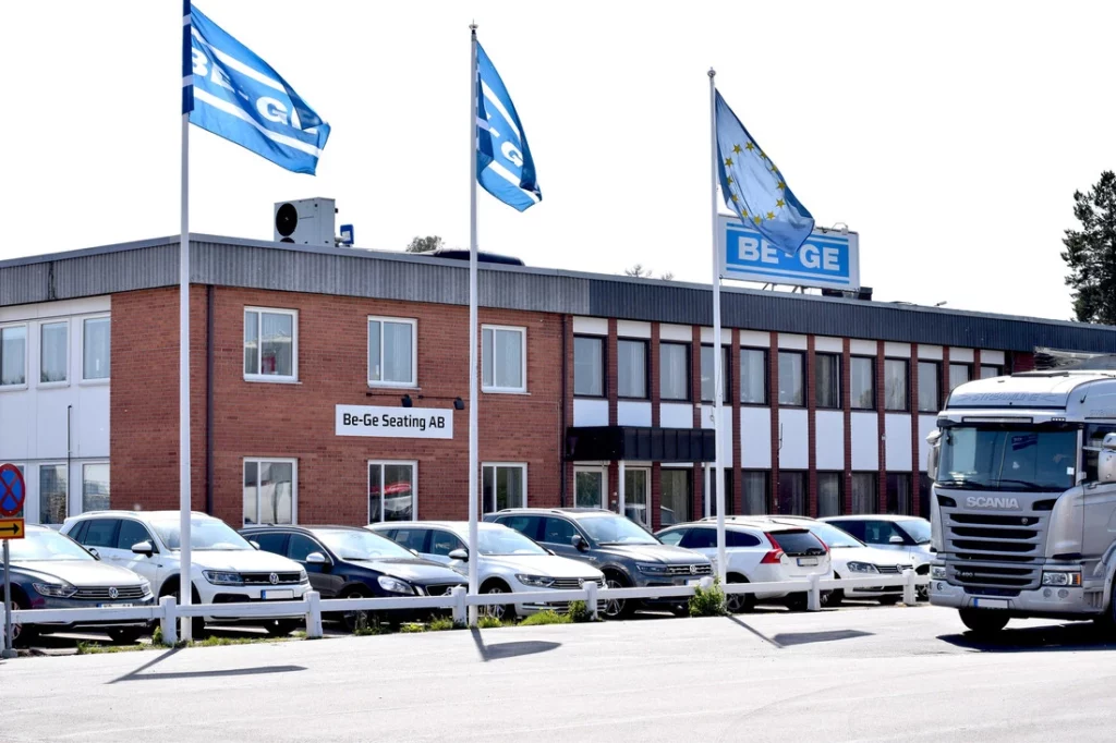 Be-Ge Seating AB building, byggnad